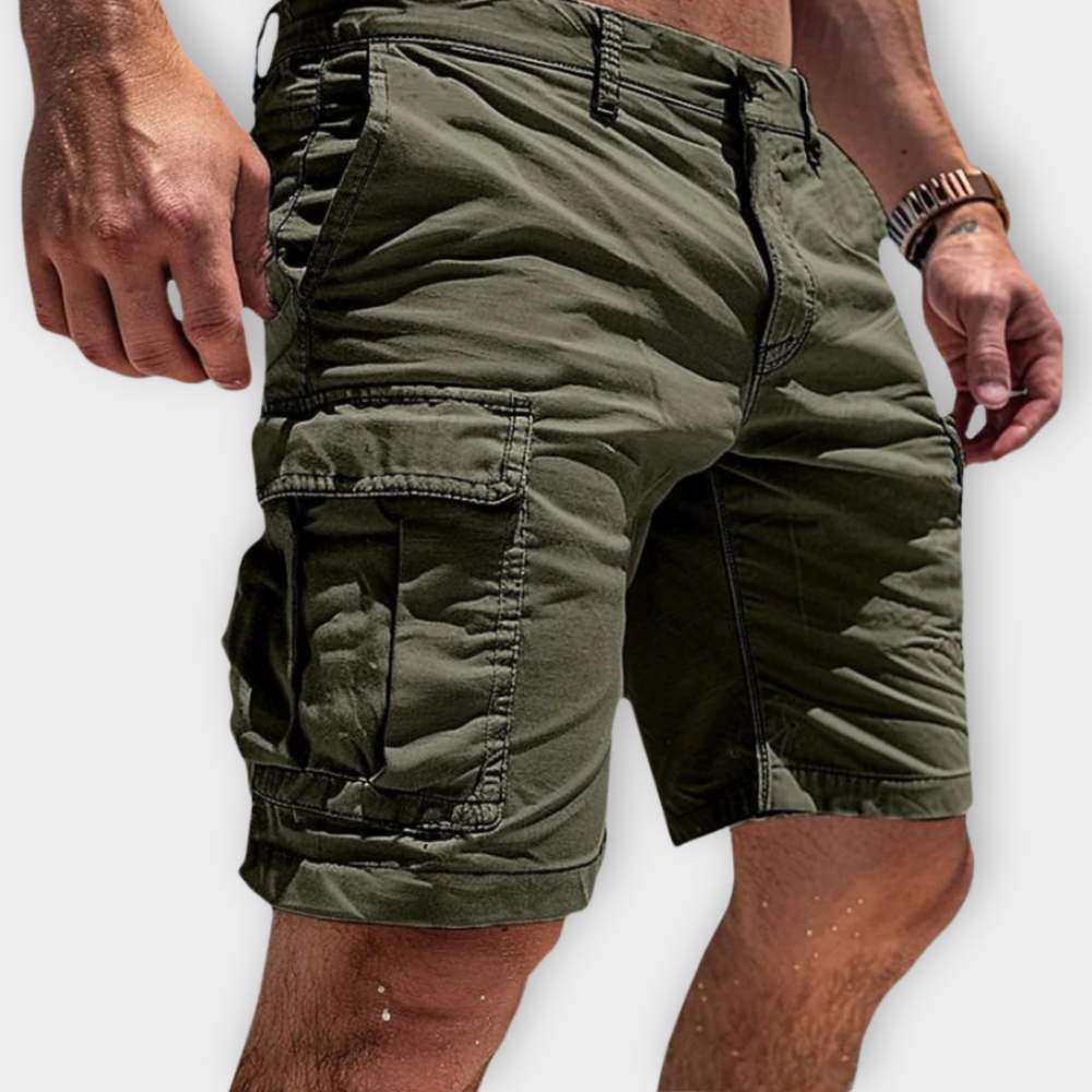 Julian – Cargo-shorts met klepzakken