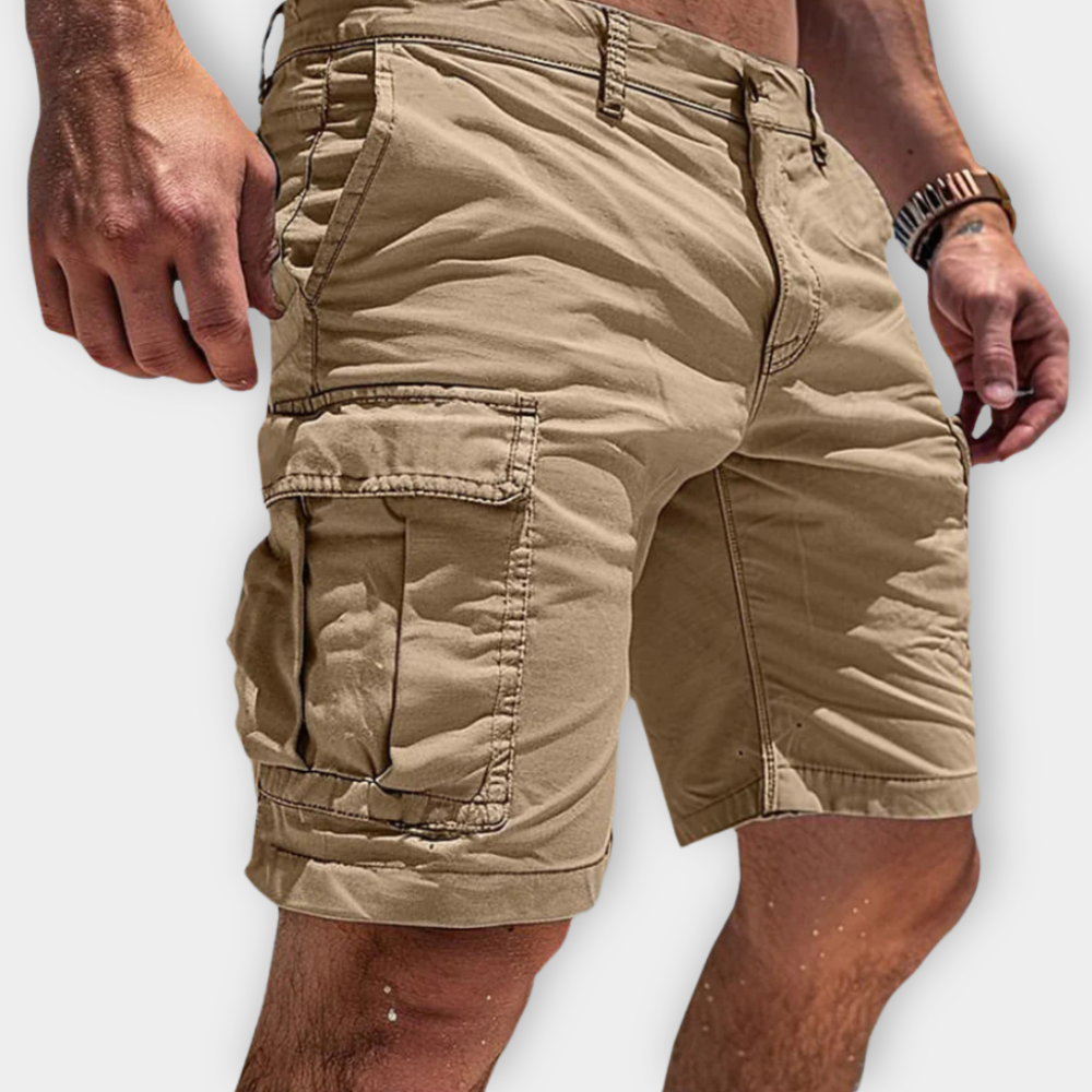 Julian – Cargo-shorts met klepzakken