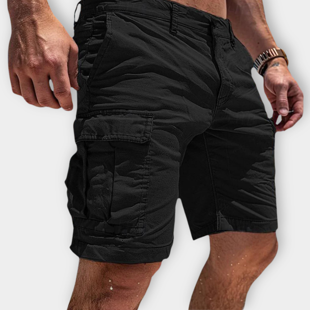 Julian – Cargo-shorts met klepzakken
