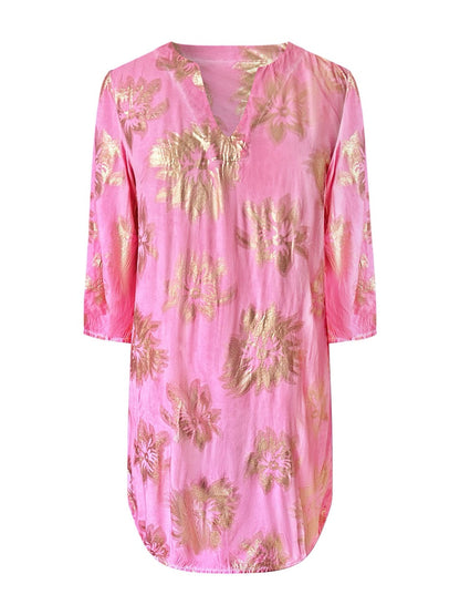 Tuniekjurk met V-hals