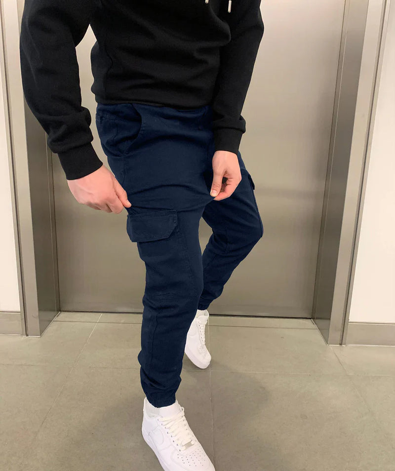 STEFANO™ | STRETCH COMFORT CARGO BROEK