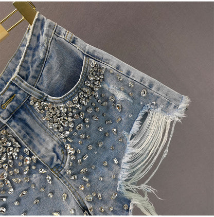 Maxim MaximSpijkershorts met Wijde Pijpen