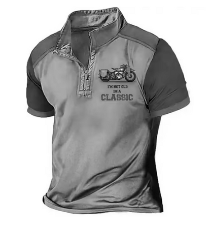 Kritsada - Stijlvol poloshirt met halve rits