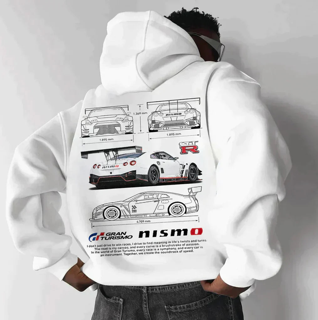 Unisex Oversized Racing Hoodie | Riley