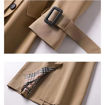 Liora  Amsterdam Elegante Trenchoat met centuur