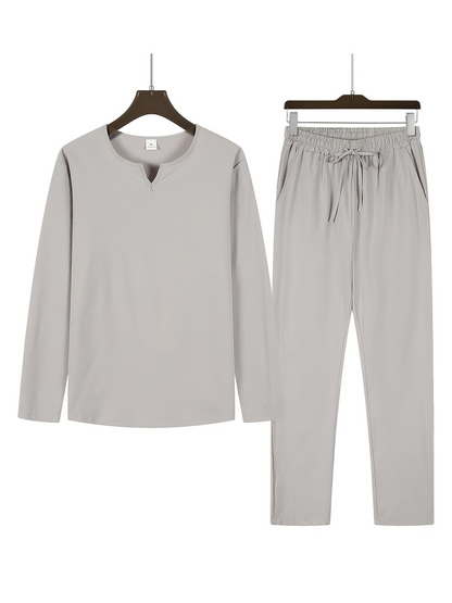 Markus™ - Casual loungeset in effen kleuren