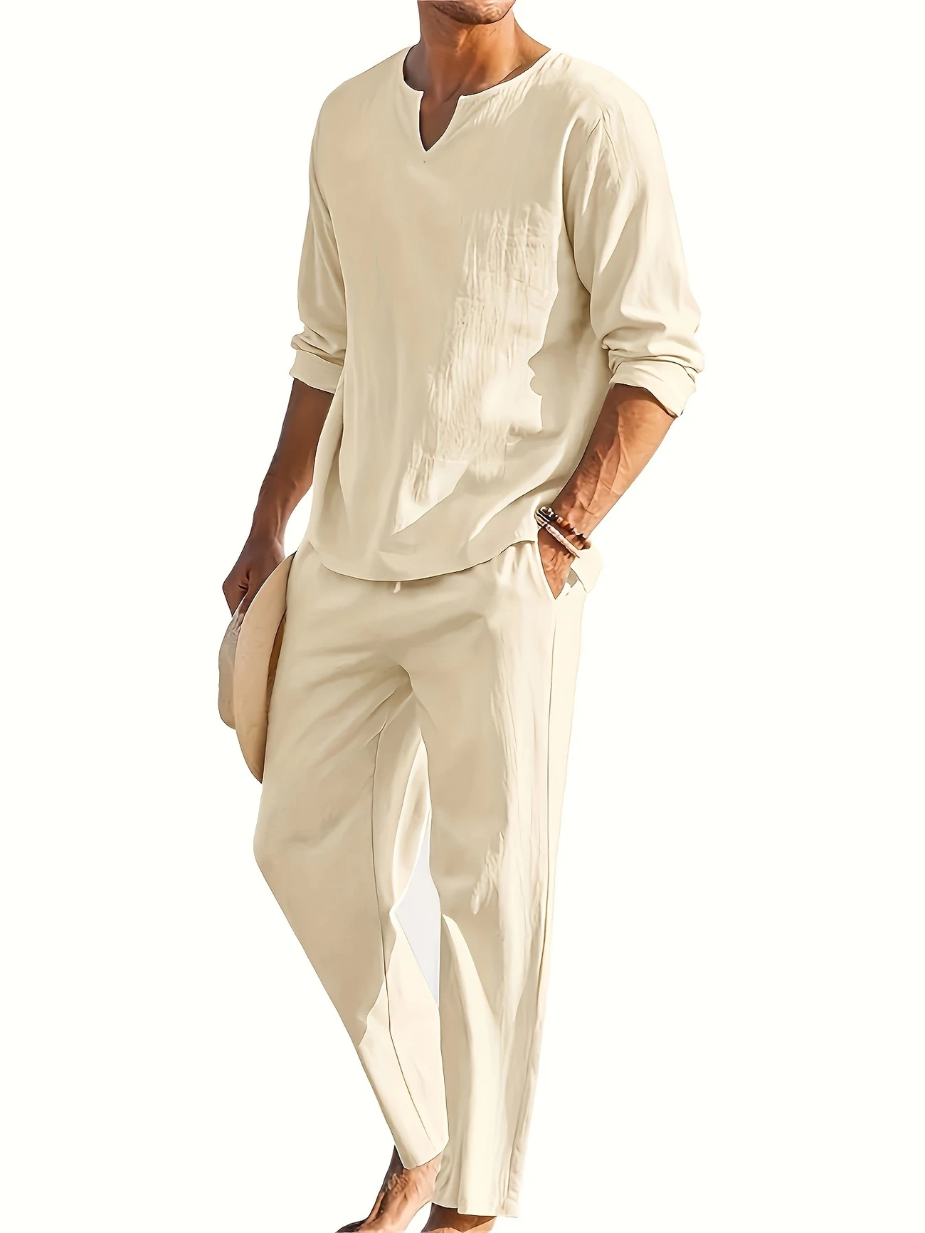 Markus™ - Casual loungeset in effen kleuren