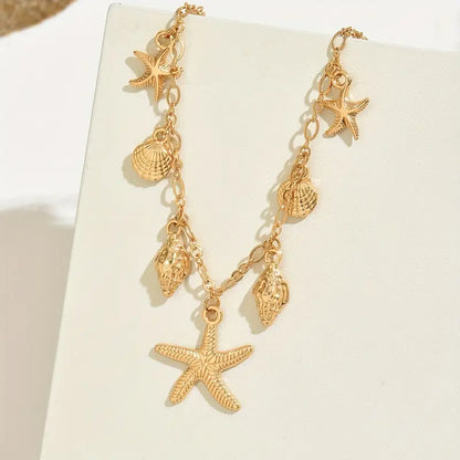 Marina Hanger Ketting Vintage Bohemian Oceaanstijl