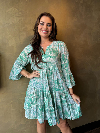 Tuniekjurk met V-hals