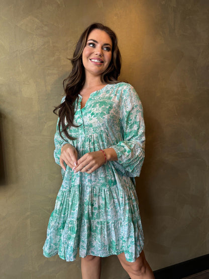 Tuniekjurk met V-hals