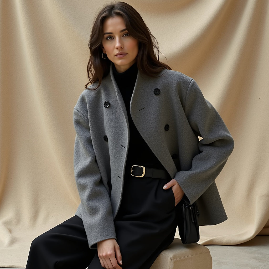 Liora Amsterdam- Asymmetrische Trenchcoat