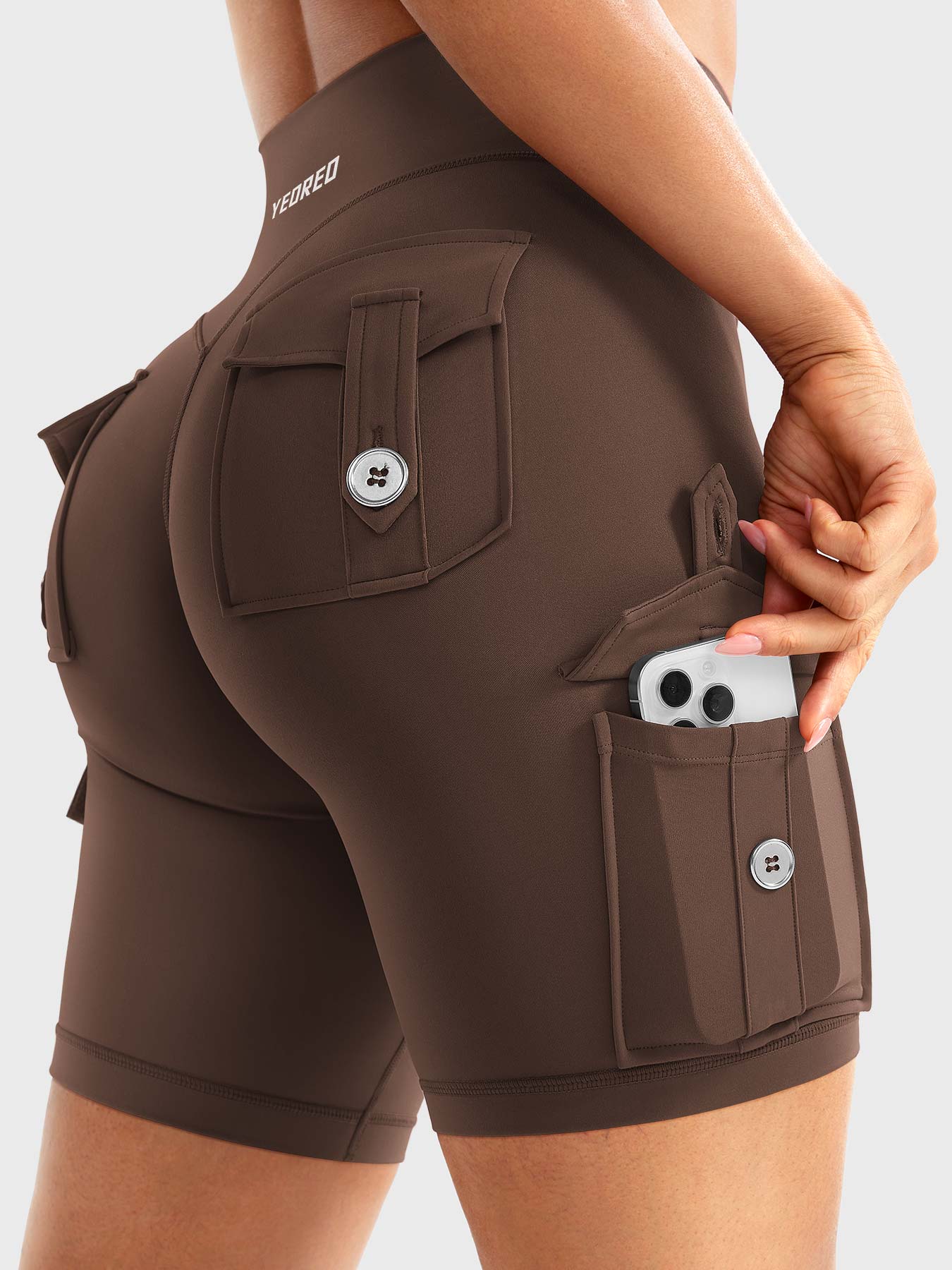 Yeoreo Hedda V-Taille Cargo Fietsbroek