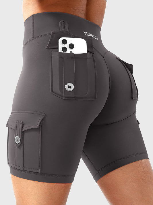 Yeoreo Hedda V-Taille Cargo Fietsbroek