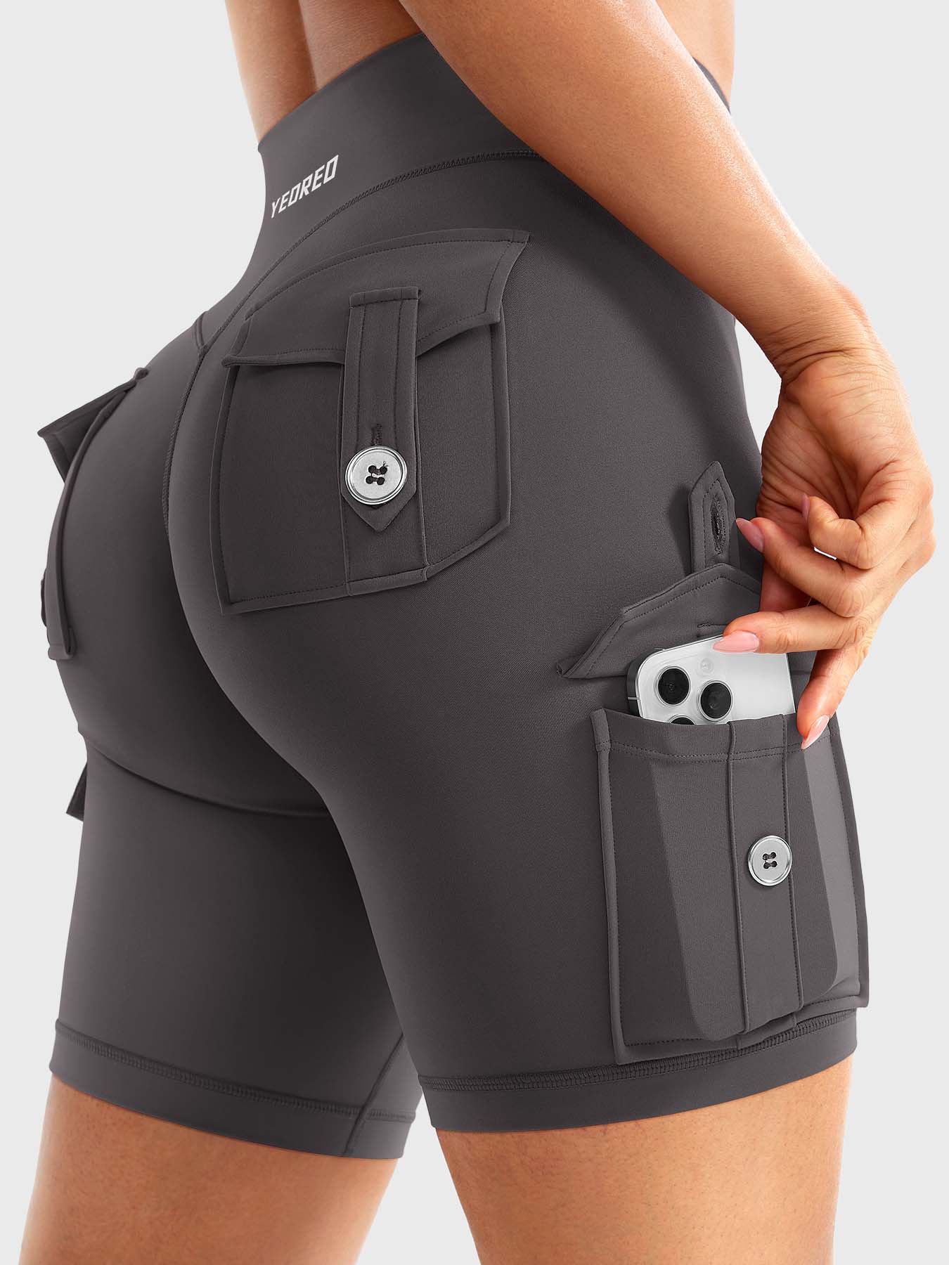 Yeoreo Hedda V-Taille Cargo Fietsbroek