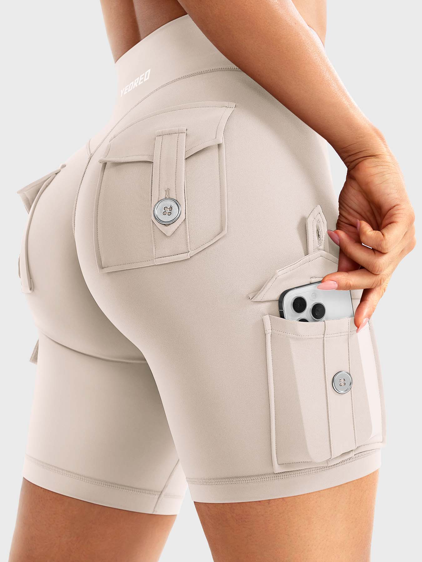 Yeoreo Hedda V-Taille Cargo Fietsbroek