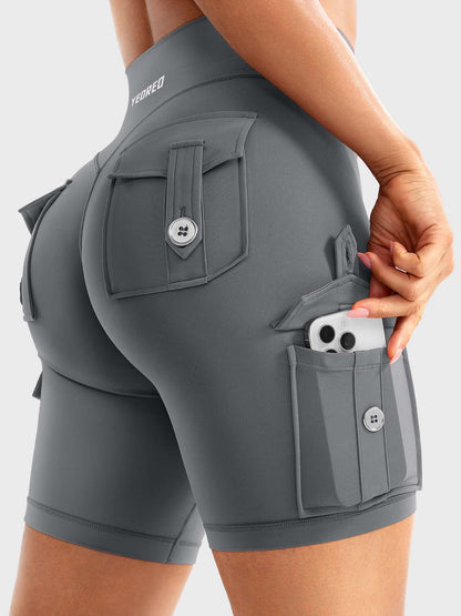 Yeoreo Hedda V-Taille Cargo Fietsbroek