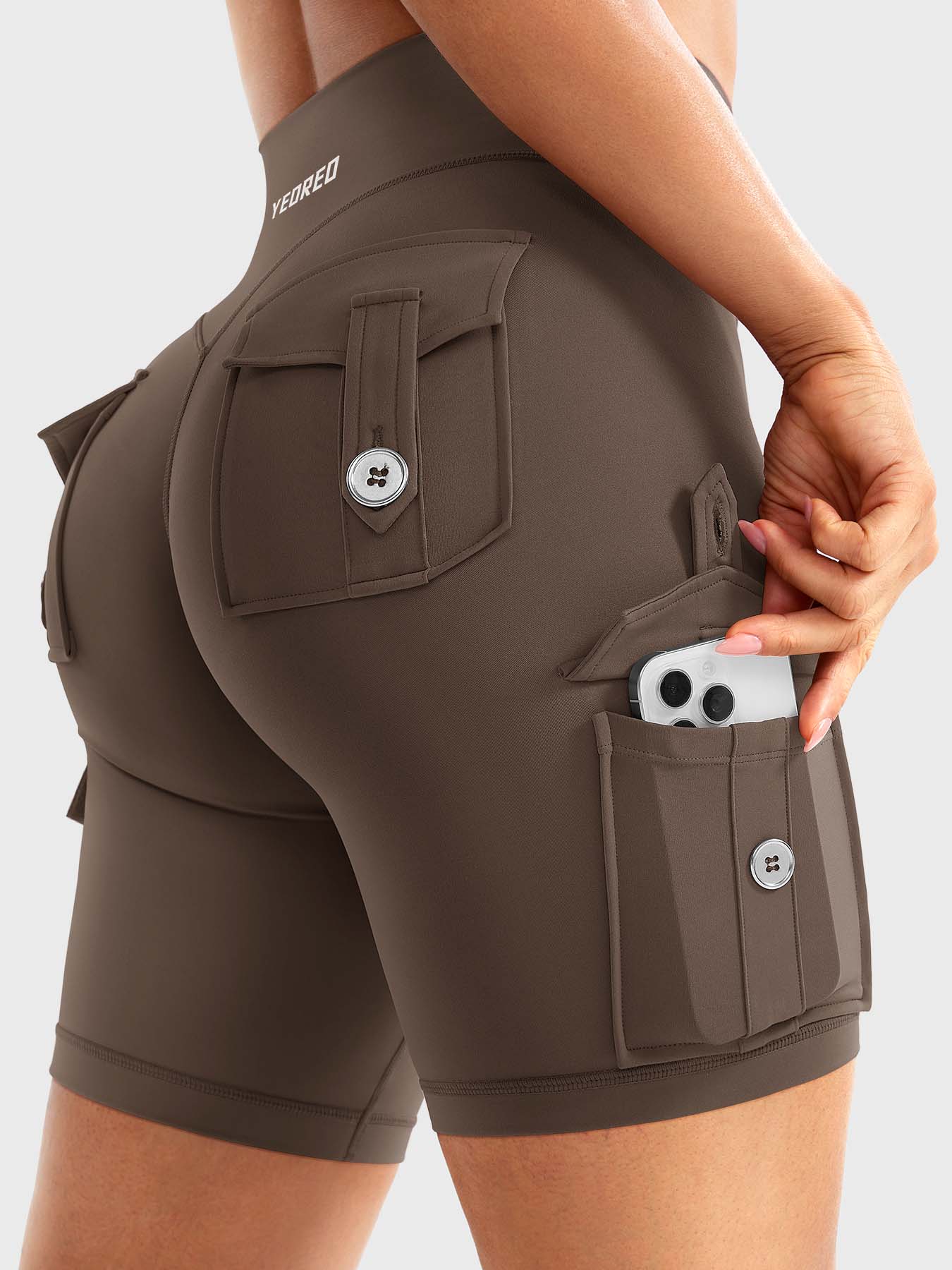 Yeoreo Hedda V-Taille Cargo Fietsbroek